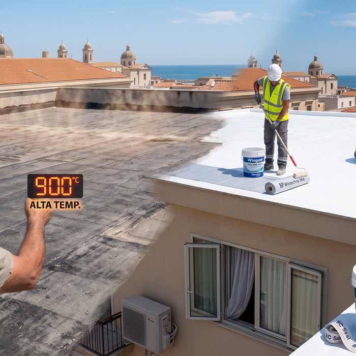Impermeabilizzanti e protettivi riflettenti: il tetto che respinge il calore