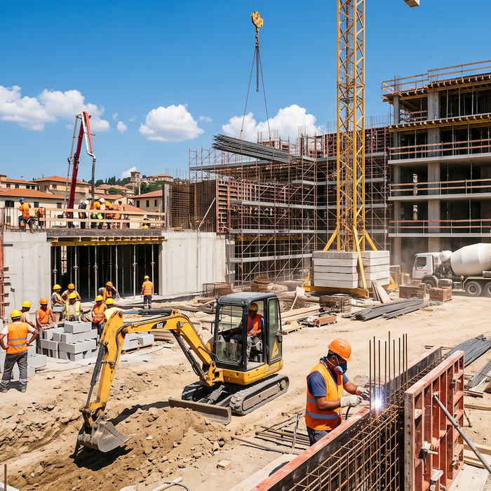 Cantiere d’estate: i 7 DPI e accessori indispensabili quando si lavora con il caldo