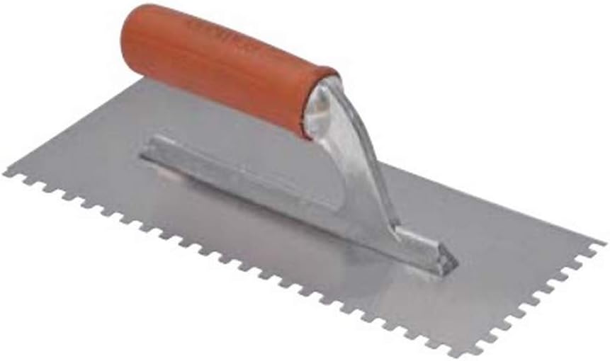 Raimondi - Frattone per colla 36x13 e dente diritto con manico gomma, varie misure