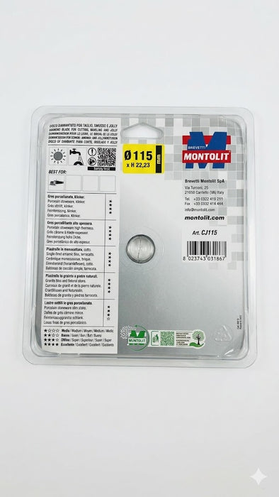 Montolit - Disco diamantato Cermont Jollymont d.115