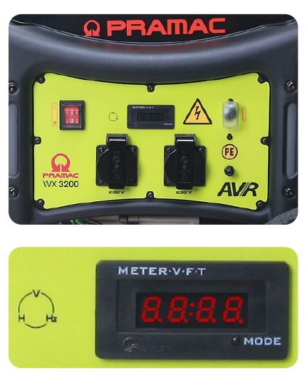 Pramac - Generatore di corrente portatile WX3200 ES CONN Monofase con avviamento elettrico