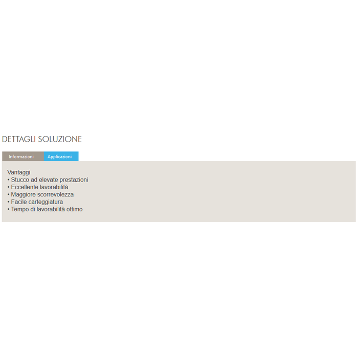 Knauf - Stucco Super Finish kg. 20 for plasterboard