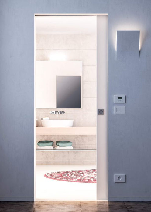 Eclisse - Controtelaio per intonaco FILO MURO Mod. Syntesis LUCE  per porta a scomparsa sp.150