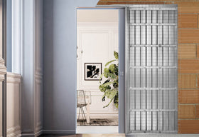 Controtelaio Syntesis Filo Muro sp.125 per Intonaco – Eclisse Porta a Scomparsa 70-90x210