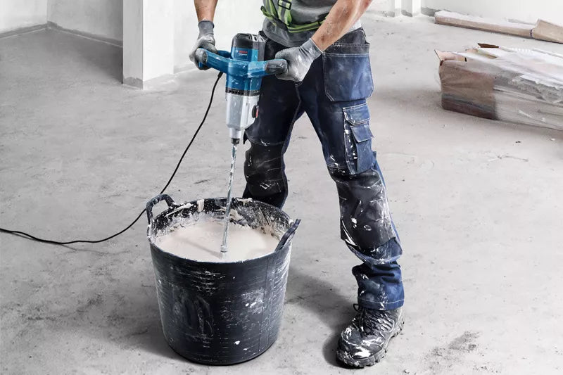 Bosch - Miscelatore GRW 140 - Potenza e precisione per impasti edili