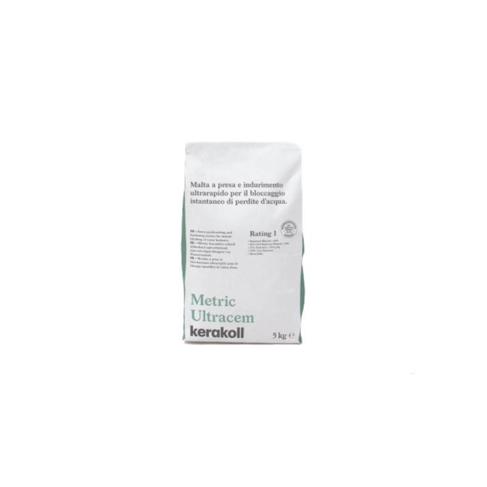 Kerakoll - Kerabuild Eco Ultracem Malta cementizia impermeabilizzante 5 kg