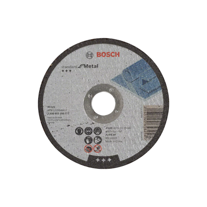 Bosch - disco da taglio per metallo 115x1x22,3 - Secchiello 100 pezzi