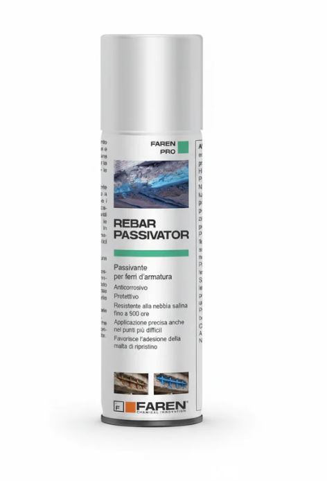 Faren Pro - Rebar Passivator, Protettivo anticorrosivo per ferri d'armatura ml.500