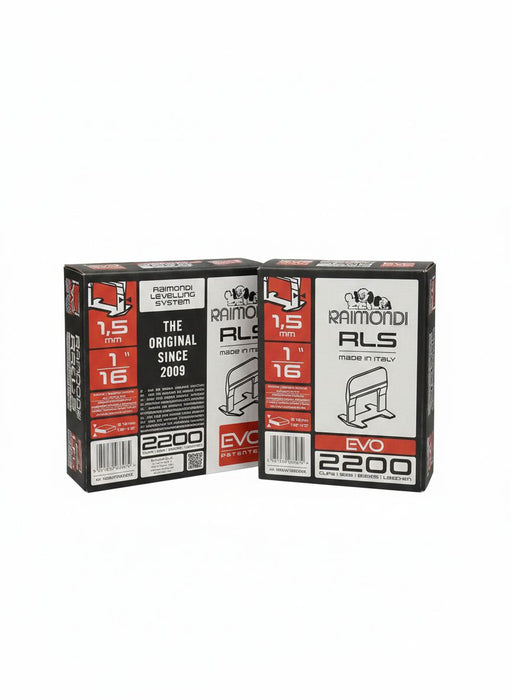 Raimondi - 2200 HD Bases for 1.5 mm joints and for tile thicknesses from 3 to 12 mm Leveling System RLS