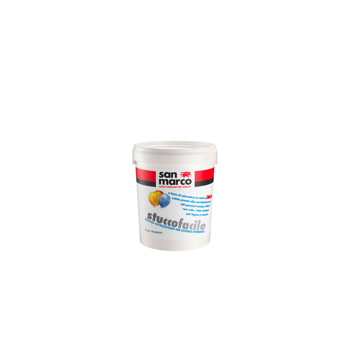 San Marco - Stuccofacile stucco in pasta a base di microsfere di vetro lt.1