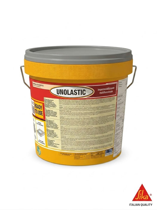 Index - Unolastic Impermeabilizzante monocomponente grigio scuro 20 kg