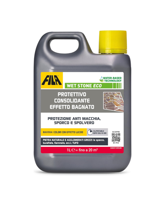 Fila - Wet Stone Eco protettivo consolidante effetto bagnato lt.1
