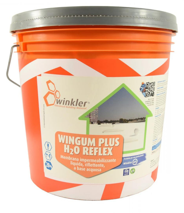 Winkler - Wingum Plus H2O Reflex Guaina liquida bianca riflettente