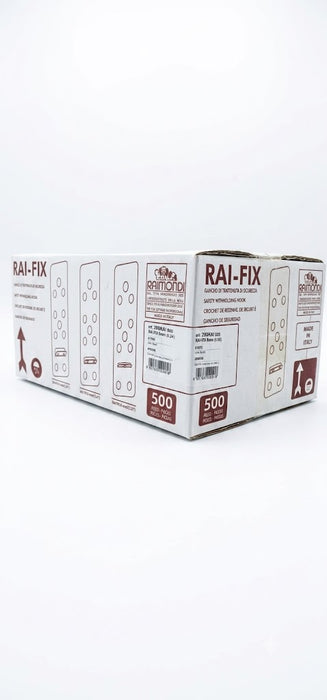 Raimondi Rai-Fix – Gancio Inox per Fissaggio Piastrelle e Lastre 6mm e 8mm