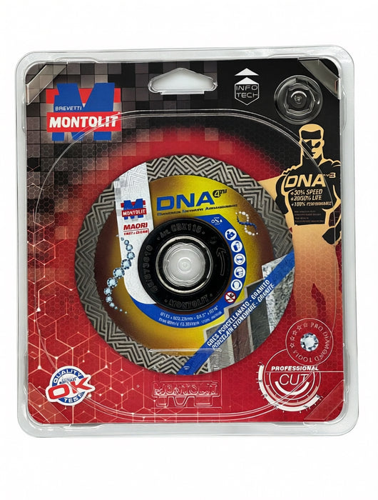 Montolit - Disco diamantato CBX115 115mm per gres porcellanato, klinker e monocottura