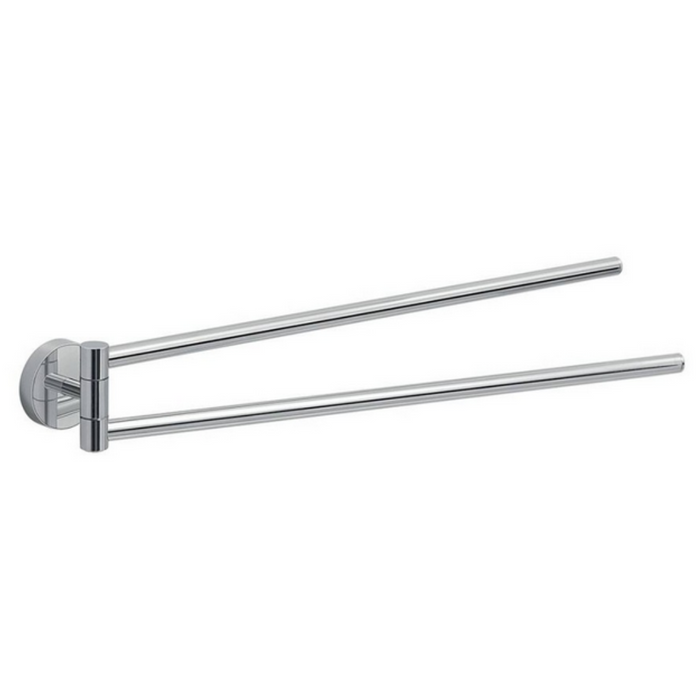 Gedy - Portasalviette linea Eros doppio braccio a snodo Cromato 2323