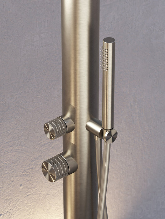 Colonna doccia da esterno in acciaio 316L mod. Glaudia