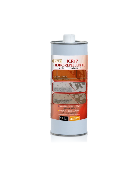 Geal - ICR 17 Idrorepellente antiefflorescenze per cotto, pietre, marmi e cementizi