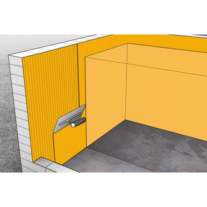 Sika - Sikalastic 1K-ES Malta cementizia fibrorinforzata monocomponente per impermeabilizzazioni flessibili