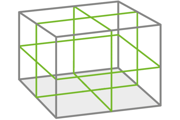 SOLA PLANO 3D GREEN RCB SET – Livello Laser 3×360° con Base Radio Comandata