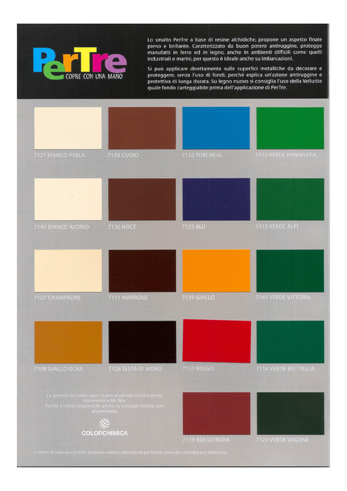 Colorchimica - Pertre Anti-rust enamel Series 7100 750 ml