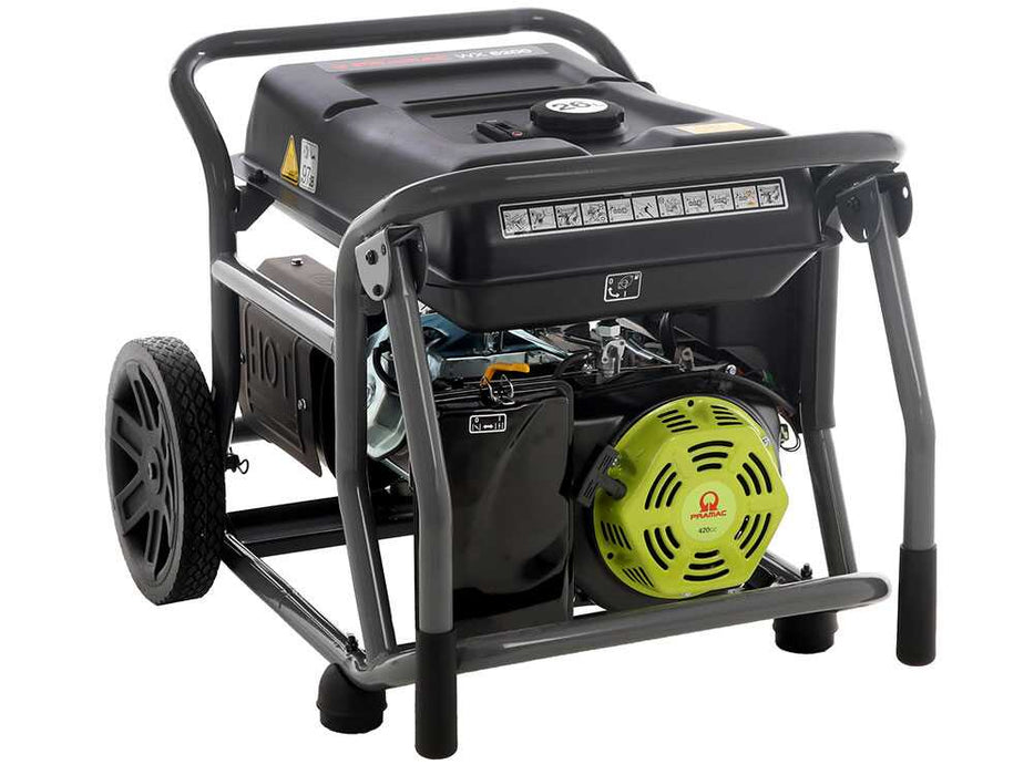 Pramac - Generatore di corrente portatile WX6200 Monofase ad avviamento manuale