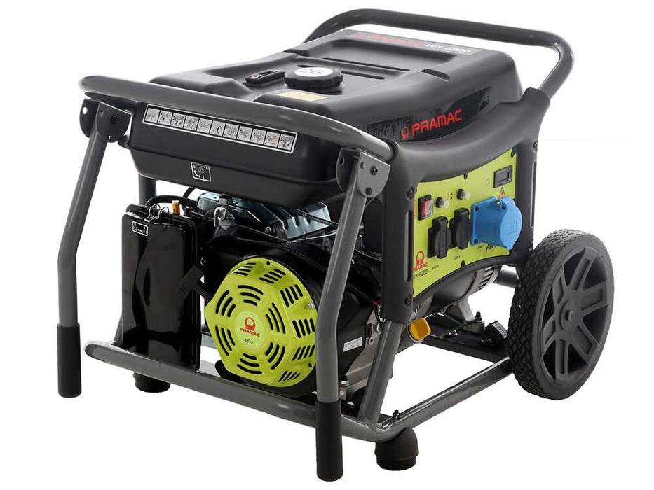 Pramac - Generatore di corrente portatile WX6200 Monofase ad avviamento manuale