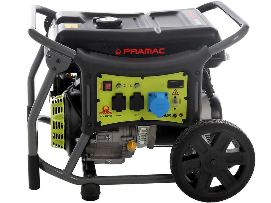 Pramac - Generatore di corrente portatile WX6200 Monofase ad avviamento manuale