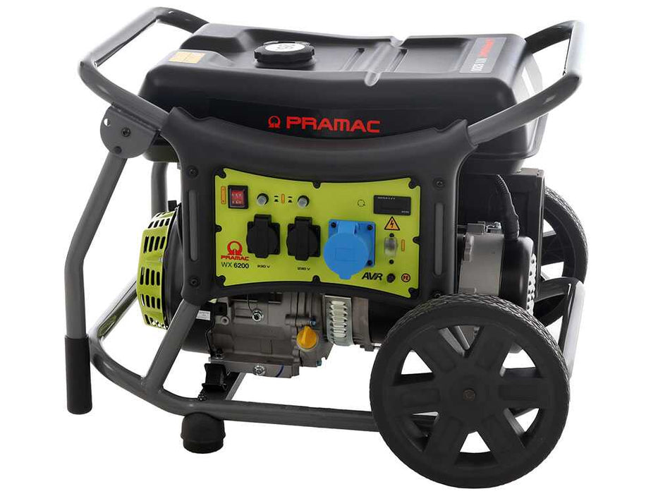 Pramac - Generatore di corrente portatile WX6200 Monofase ad avviamento manuale