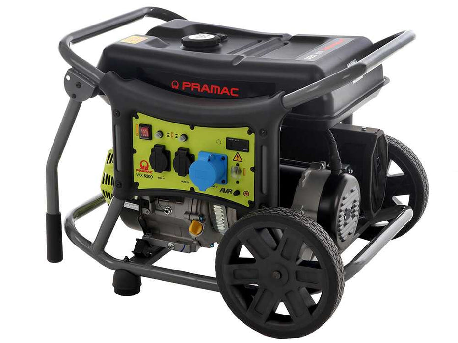 Pramac - Generatore di corrente portatile WX6200 Monofase ad avviamento manuale