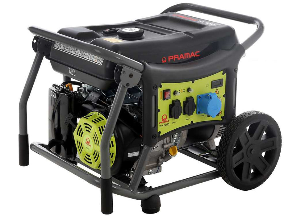 Pramac - Generatore di corrente portatile WX6200 Monofase ad avviamento manuale