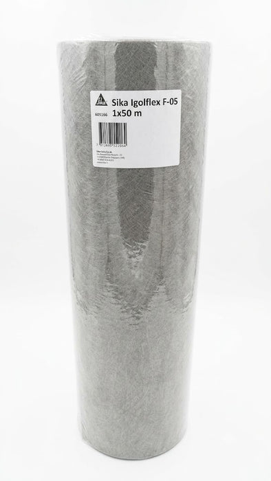 Sika Igolflex F-05 – Tessuto Non Tessuto in Poliestere per Impermeabilizzanti Bituminosi | 1 x 50 m