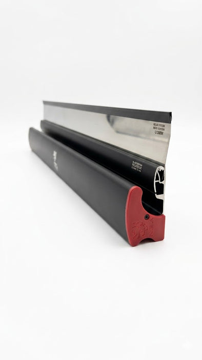 Nela - Spatola Edge "Black edition" per muro e cartongesso lama 60cm