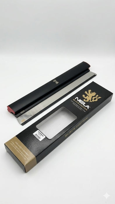 Nela - Spatola Edge "Black edition" per muro e cartongesso lama 60cm
