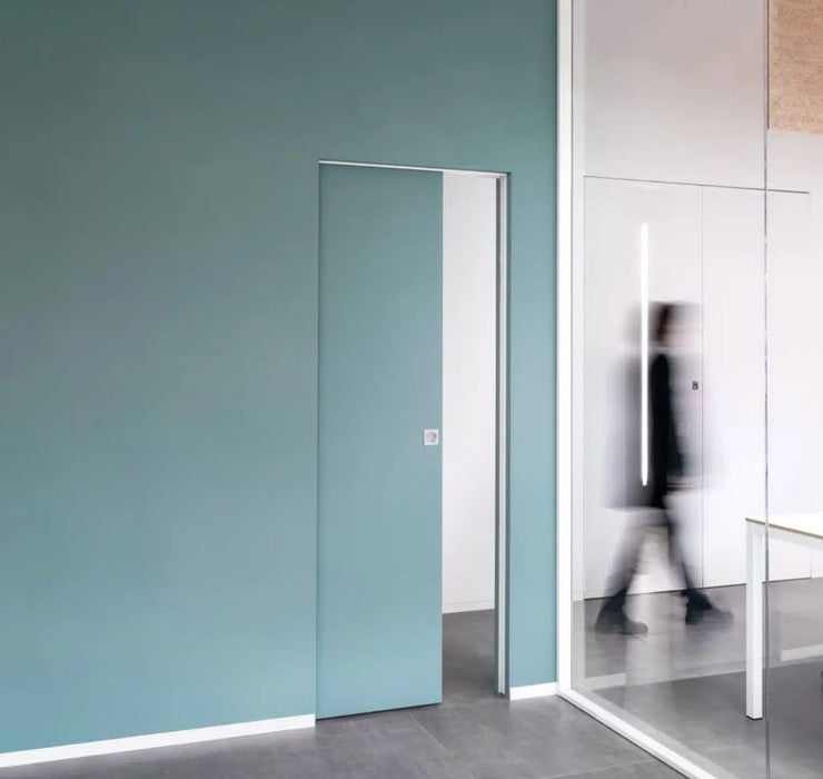 Eclisse - Controtelaio Syntesis intonaco (filo muro) 70/80/90x210 sp.125 per porta a scomparsa