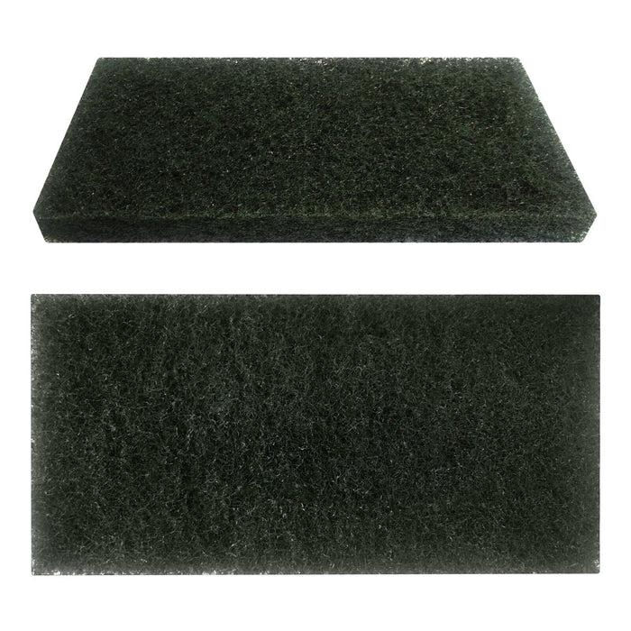 Raimondi - Tampone feltro ricambio nero (alta abrasività) 120 x 250 x H 20 mm per pulizia piastrelle