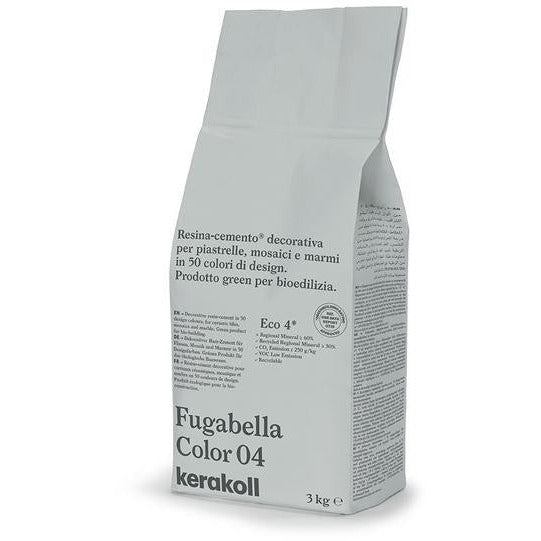Kerakoll - Fugabella Color Decorative resin-cement for grouting tiles, mosaics and marble in 50 colors