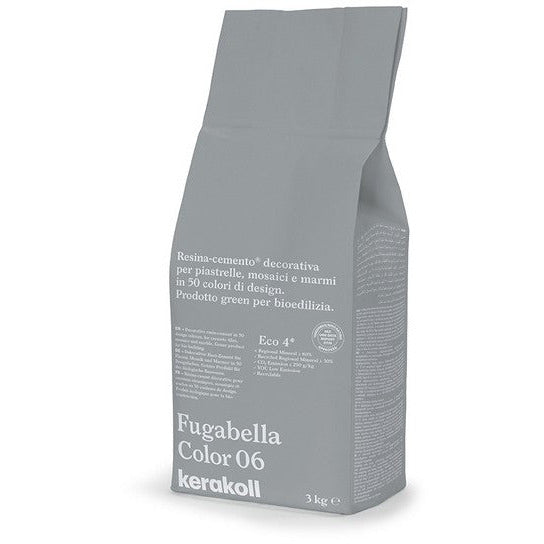Kerakoll - Fugabella Color Decorative resin-cement for grouting tiles, mosaics and marble in 50 colors