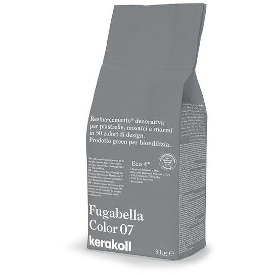 Kerakoll - Fugabella Color Decorative resin-cement for grouting tiles, mosaics and marble in 50 colors