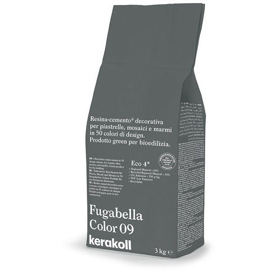 Kerakoll - Fugabella Color Decorative resin-cement for grouting tiles, mosaics and marble in 50 colors