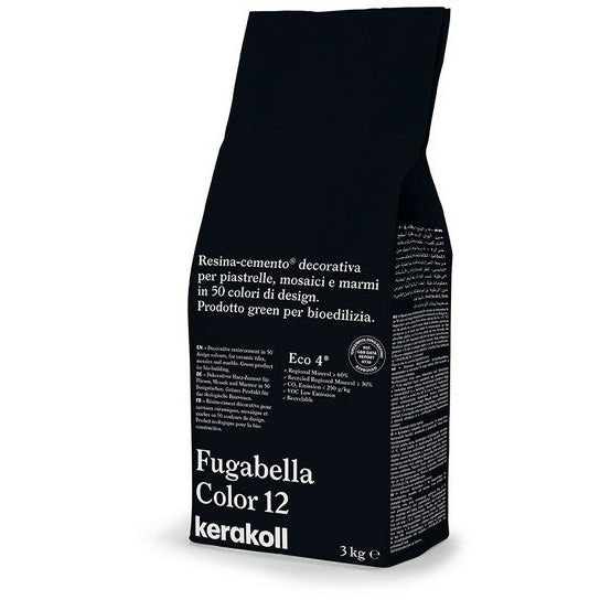 Kerakoll - Fugabella Color Decorative resin-cement for grouting tiles, mosaics and marble in 50 colors