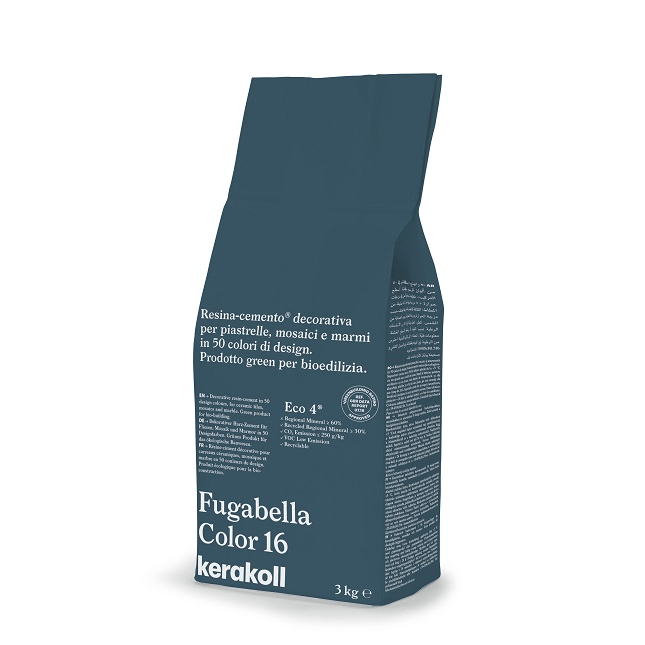 Kerakoll - Fugabella Color Decorative resin-cement for grouting tiles, mosaics and marble in 50 colors