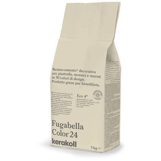 Kerakoll - Fugabella Color Decorative resin-cement for grouting tiles, mosaics and marble in 50 colors