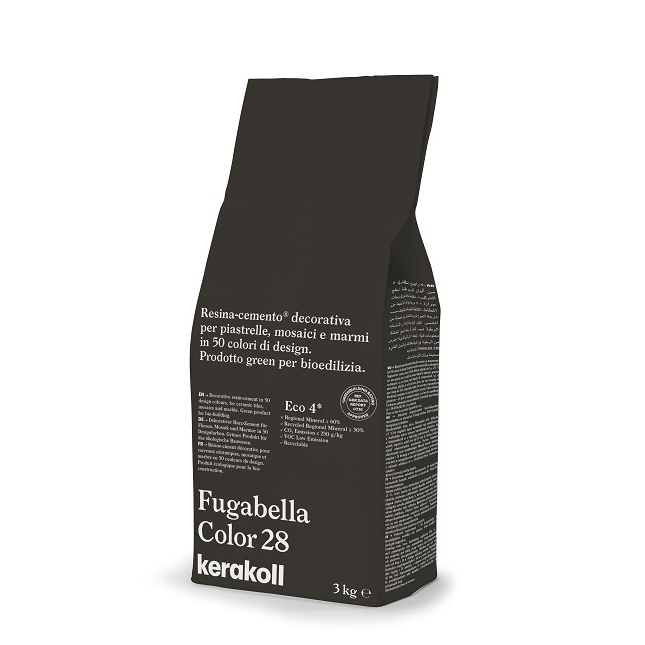 Kerakoll - Fugabella Color Decorative resin-cement for grouting tiles, mosaics and marble in 50 colors