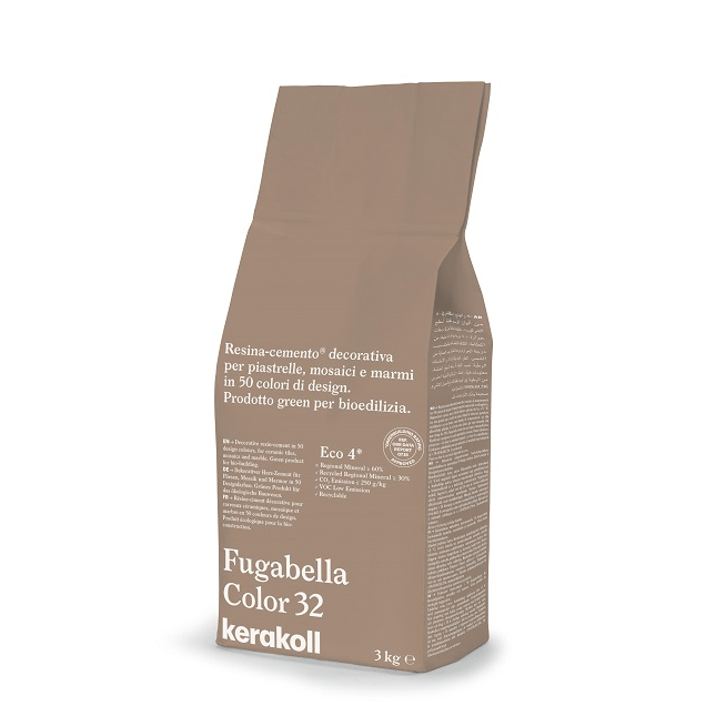 Kerakoll - Fugabella Color Decorative resin-cement for grouting tiles, mosaics and marble in 50 colors