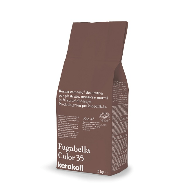 Kerakoll - Fugabella Color Decorative resin-cement for grouting tiles, mosaics and marble in 50 colors