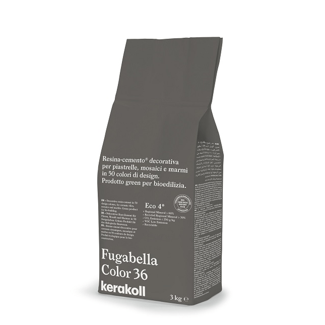 Kerakoll - Fugabella Color Decorative resin-cement for grouting tiles, mosaics and marble in 50 colors