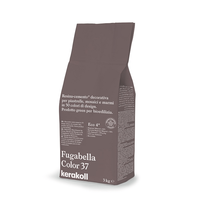 Kerakoll - Fugabella Color Decorative resin-cement for grouting tiles, mosaics and marble in 50 colors