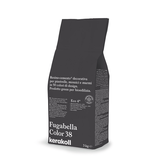 Kerakoll - Fugabella Color Decorative resin-cement for grouting tiles, mosaics and marble in 50 colors