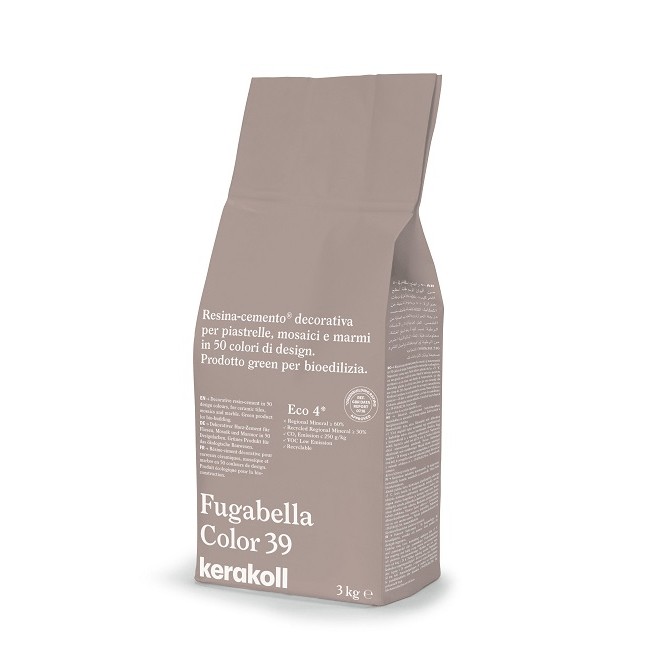 Kerakoll - Fugabella Color Decorative resin-cement for grouting tiles, mosaics and marble in 50 colors